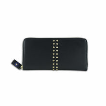 Cargar imagen en el visor de la galería, Billetero monedero con cremallera urban black
