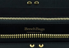 Cargar imagen en el visor de la galería, Billetero monedero con cremallera urban black